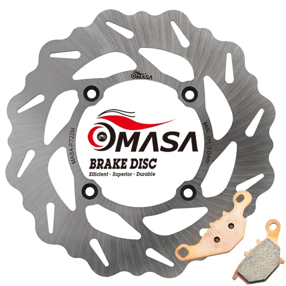 Brake Rotor+Pads for  SUZUKI  RM 85 2005-2023  RM BIG WHEEL 85  (2005-2018)