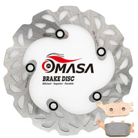 Brake Rotor+Pads for SUZUKI GSX F GSX F ABS 08-14 SV ABS 07-10 GSR GSR ABS 11-16