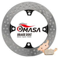 Brake Rotor+Pads for HONDA CB 650 R NEO SPORTS CAFÉ 19-21 CBF CBR F14-18