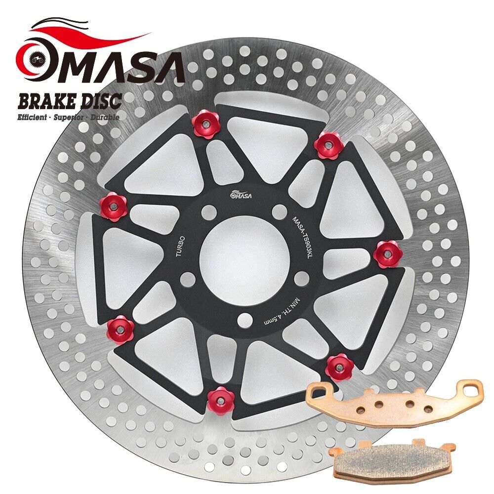 Floating Brake Rotor+Pads for  KAWASAKI  GTR  1000cc  1994-2006