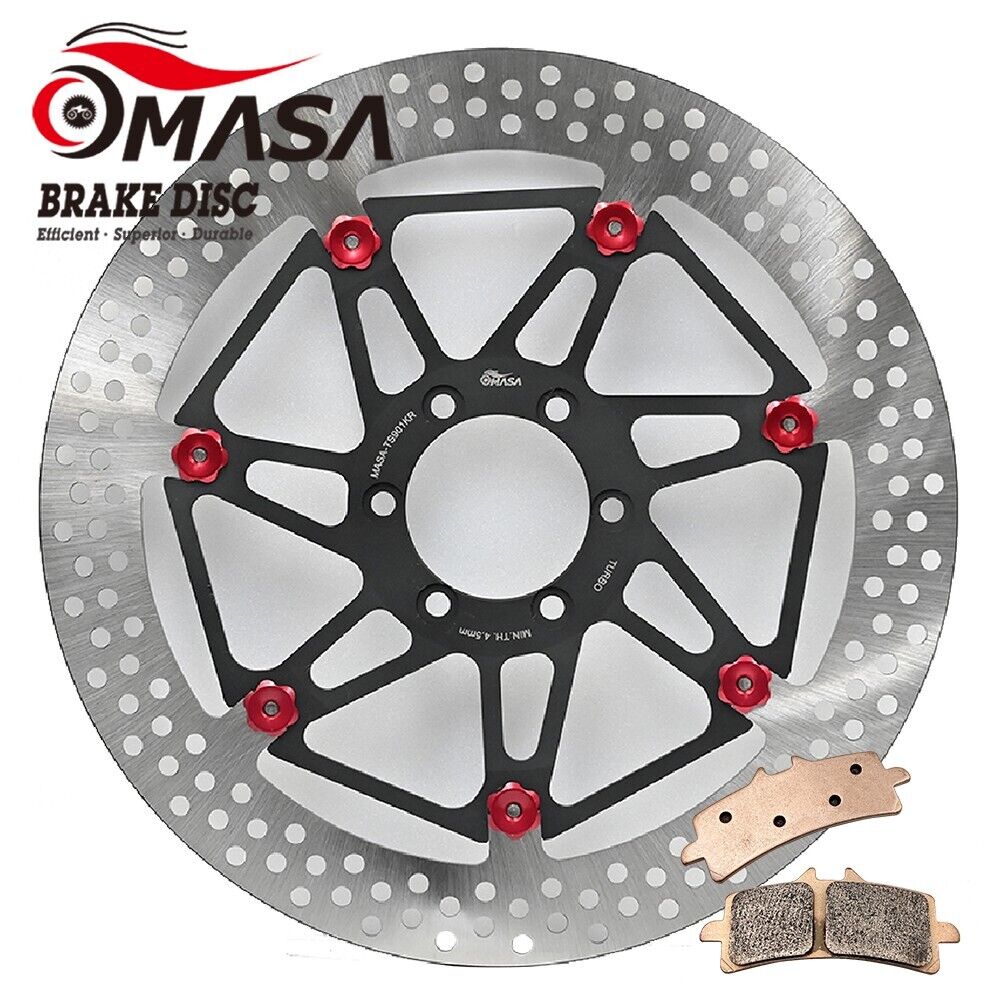 Floating Brake Rotor+Pads for  KTM  1190cc  RC8 2008-2011 / RC8 R 2010-2015