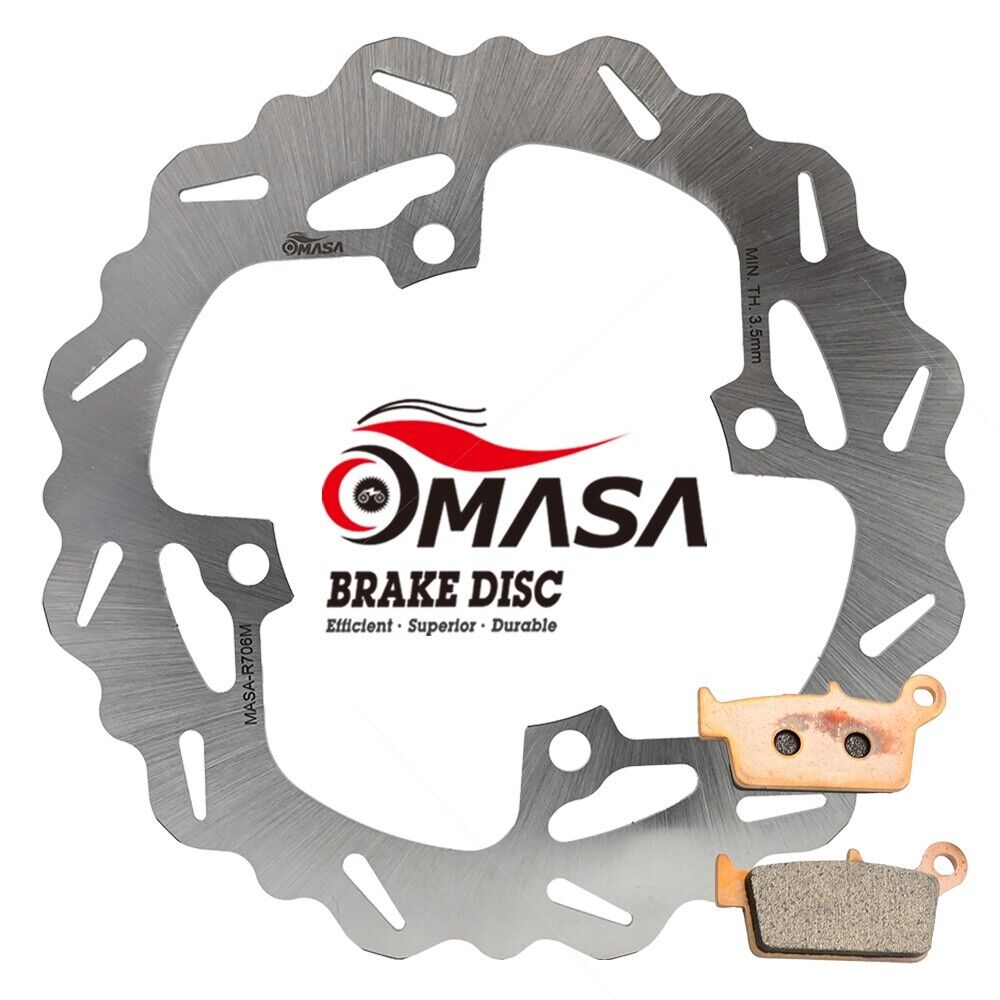 Brake Rotor+Pads for KAWASAKI KX 125  (2003-2008)   /   KX 250  (2003-2008)