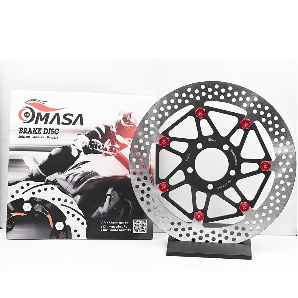 Floating Brake Rotor+Pads for KAWASAKI ZXR 400cc 1989-1990/900cc GPZ R 1990-1998