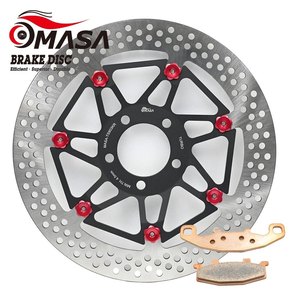 Floating Brake Rotor+Pads for  KAWASAKI  GTR  1000cc  1994-2006