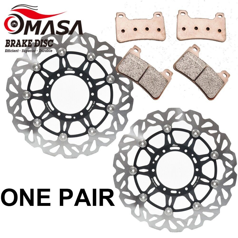 Brake Rotor+Pads for HONDA CBR RR600 05-06 CBR RR-ABS600 09-17 CBR RR 1000 04-05
