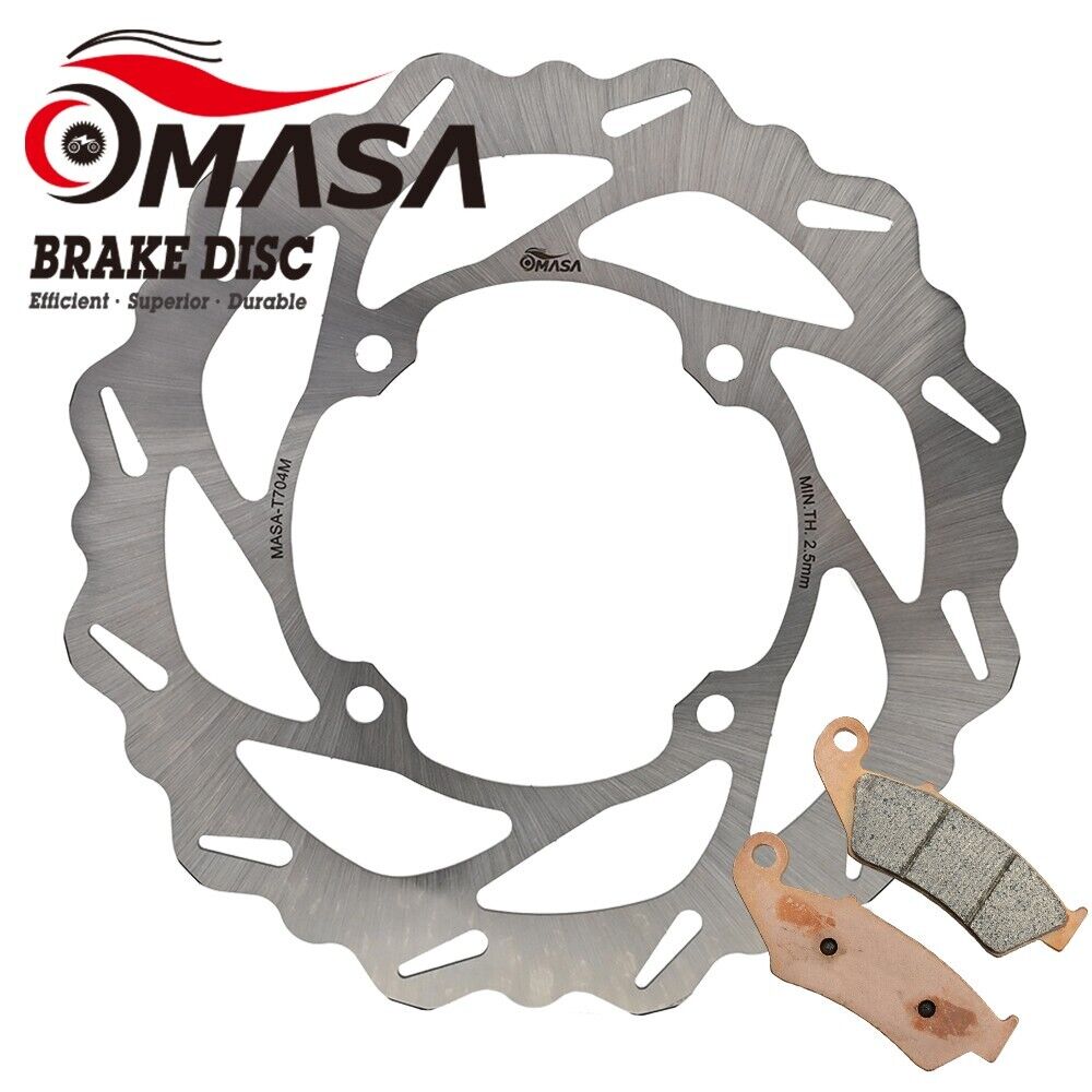 Brake Rotor+Pads for KAWASAKI  KX125/250(06-08)/KX F250450(06-14)KLX R450(07-21)