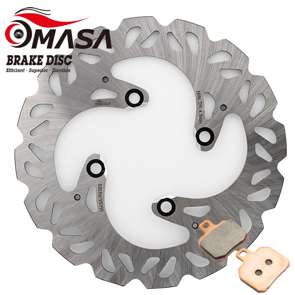 Brake Rotor+Pads for DUCATI MONSTER S ABS 14-22 MULTISTRADA 10-12