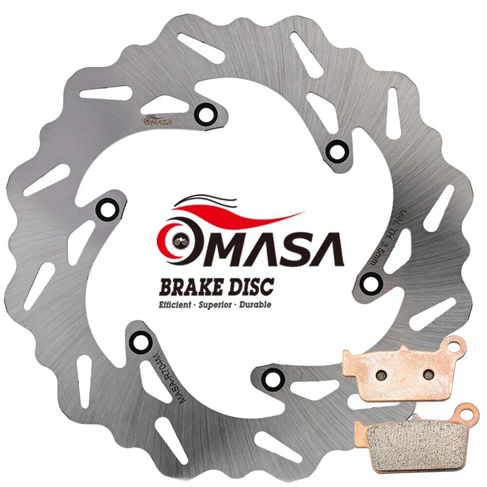 Brake Rotor+Pads for GAS GAS  EC XC 125 200 250 300(09-18)  EC 2T 250 300 4T250