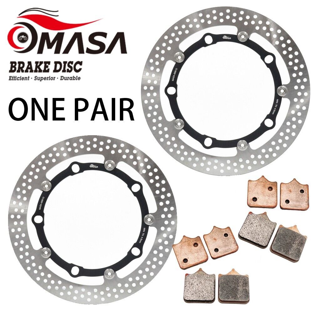 Brake Rotor+Pads for BMW S 1000 R CAST WHEEL 14-20 / S 1000 RR 10-15